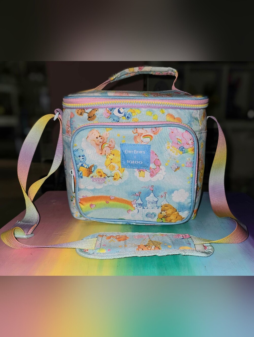 Care Bears Igloo Pastel Rainbow Insulated Lunch Bag